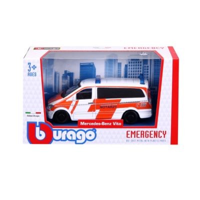 Bburago Modellauto Bburago 1:50 Mercedes Vito Notarzt Модель автомобиля Bburago 1:50 Mercedes Vito врач скорой помощи