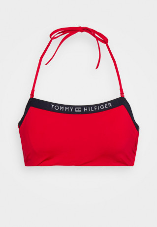 Tommy Hilfiger BANDEAU Bikini top primary red БАНДО лиф бикини первичный красный