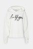 Tommy Hilfiger RELAXED SCRIPT HOODIE Sweatshirt ecru RELAXED SCRIPT HOODIE Свитер экрю