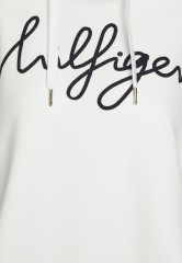 Tommy Hilfiger RELAXED SCRIPT HOODIE Sweatshirt ecru RELAXED SCRIPT HOODIE Свитер экрю