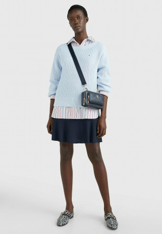 Tommy Hilfiger Jumper breezy blue джемпер свежий синий