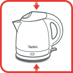 Tefal Tefal Wasserkocher Wasserkocher Tefal KI431D10 1,2 L Stahl  Чайник Tefal Чайник Tefal KI431D10 1,2 л сталь