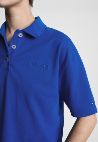 Tommy Hilfiger MODERN RELAXED HALF SLEEVE Polo shirt ultra blue MODERN RELAXED HALF SLEEVE Рубашка поло ультра синий
