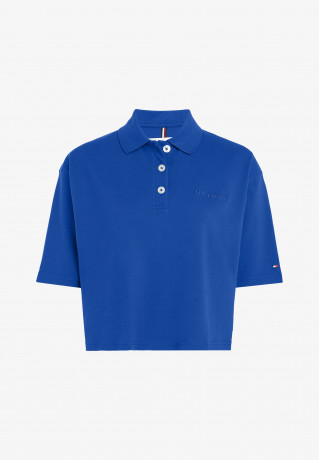 Tommy Hilfiger MODERN RELAXED HALF SLEEVE Polo shirt ultra blue MODERN RELAXED HALF SLEEVE Рубашка поло ультра синий