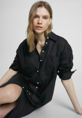 Tommy Hilfiger RELAXED VOILE Shirt dress desert sky RELAXED VOILE Платье-рубашка небо пустыни