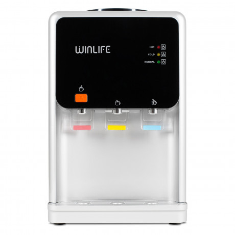 WINLIFE WINLIFE Heisswasserspender Kaltwasserpender Getrankespender fur heisse kalte Getranke 5 bis 20L, Elektrischer Mini Warmwasserspender  WINLIFE диспенсер для горячей воды, диспенсер для холодной воды, диспенсер для горячих холодных напитков от 5 до 