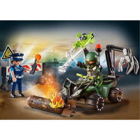 PLAYMOBIL PLAYMOBIL 70817 Starter Pack Polizei: Gefahrentraining PLAYMOBIL 70817 Стартовый набор Police: Обучение опасностям