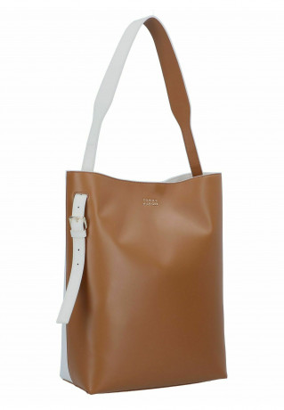 Tommy Hilfiger CASUAL 26 CM Handbag tan weathered white mix CASUAL 26CM сумочка коричневато-белая смесь
