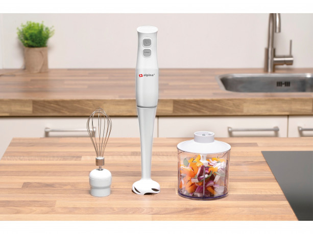 Alpina Alpina Handmixer ALPINA Stabmixer, 400 W, Set, 500 ml Ручной миксер Alpina Ручной блендер ALPINA, 400 Вт, набор, 500 мл