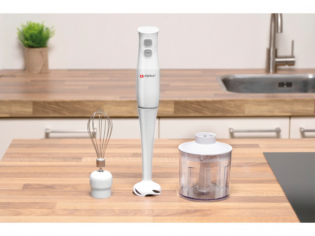 Alpina Alpina Handmixer ALPINA Stabmixer, 400 W, Set, 500 ml Ручной миксер Alpina Ручной блендер ALPINA, 400 Вт, набор, 500 мл
