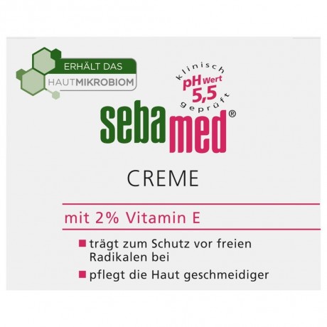 sebamed Creme mit 2% Vitamin E  Крем с 2% витамина Е