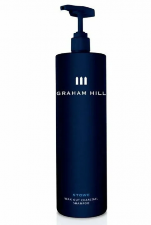 GRAHAM HILL Stowe 1000ml, Мужской шампунь с активированным углём, глубокое очищение волос и кожи головы, для всех типов волос 1000мл