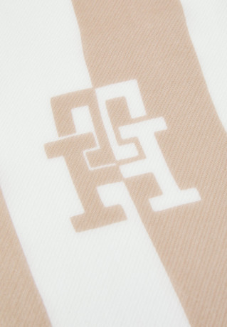 Tommy Hilfiger ICONIC PREP SCARF STRIPES Scarf beige mix ICONIC PREP SCARF STRIPES Шарф бежевый микс