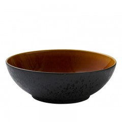 Bitz Bitz Gastro black / amber Salatschussel d: 30 cm / h: 10 cm Салатник Bitz Gastro черный/янтарный д: 30 см / в: 10 см