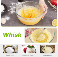 EUARY EUARY Stabmixer Elektrische Stabmixer 5 in1 Purierstab Set Mixstab Hand Blender Mixer, Purierstabmixer Edelstahl 5 in 1 set 1000w Handmixer Zauberstab Mixer  Ручной блендер EUARY, электрический ручной блендер, набор ручных блендеров 5 в 1, палочка д