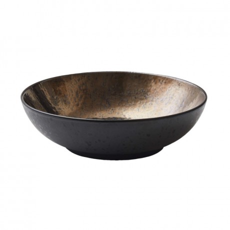 Bitz Bitz Gastro black / bronze Salatschussel d: 24 cm / h: 6,8 cm Салатник Bitz Gastro черный/бронза д: 24 см / в: 6,8 см