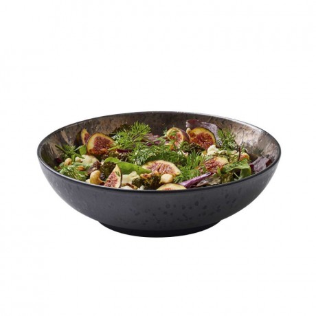 Bitz Bitz Gastro black / bronze Salatschussel d: 24 cm / h: 6,8 cm Салатник Bitz Gastro черный/бронза д: 24 см / в: 6,8 см