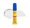 NYX Professional Makeup Marge Simpson Mega Glue 2-in-1 Eyebrow and Hair,  фиксирующий гель для бровей и волос 2в1 Mega Glue The Simpsons, прозрачный, ультрасильная фиксация, стойкий эффект укладки, 7 мл