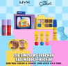 NYX Professional Makeup Marge Simpson Mega Glue 2-in-1 Eyebrow and Hair,  фиксирующий гель для бровей и волос 2в1 Mega Glue The Simpsons, прозрачный, ультрасильная фиксация, стойкий эффект укладки, 7 мл