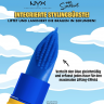 NYX Professional Makeup Marge Simpson Mega Glue 2-in-1 Eyebrow and Hair,  фиксирующий гель для бровей и волос 2в1 Mega Glue The Simpsons, прозрачный, ультрасильная фиксация, стойкий эффект укладки, 7 мл
