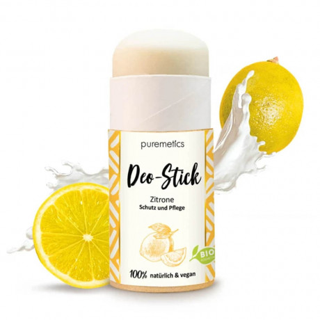 puremetics Deo-Stick Zitrone Лимонный дезодорант-стик