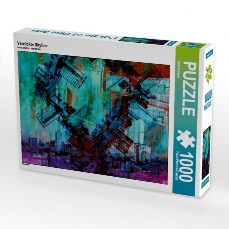 CALVENDO Puzzle CALVENDO Puzzle Verruckte Skyline Пазл CALVENDO Puzzle Сумасшедший горизонт