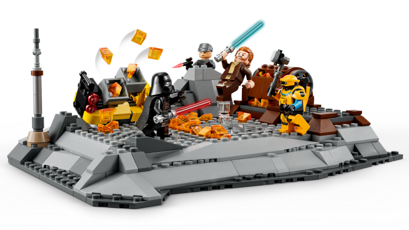 Lego Obi-Wan Kenobi vs. Darth Vader Оби-Ван Кеноби против Дарта Вейдера