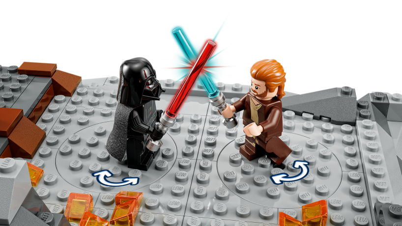 Lego Obi-Wan Kenobi vs. Darth Vader Оби-Ван Кеноби против Дарта Вейдера