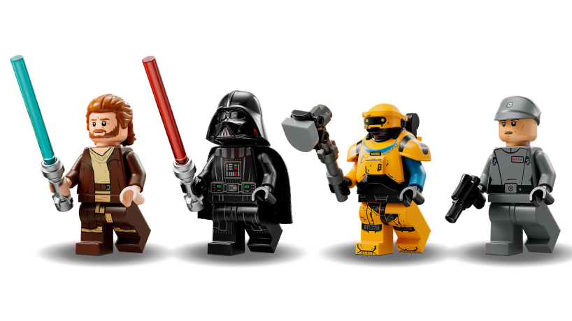 Lego Obi-Wan Kenobi vs. Darth Vader Оби-Ван Кеноби против Дарта Вейдера