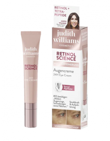 Judith Williams Cosmetics Retinol Science 24h Augencreme Крем для глаз Retinol Science 24h против морщин, с ретинолом, 15мл
