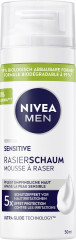 NIVEA MEN Sensitive Rasierschaum, 50 ml, Нивеа Мужская пена для бритья, экстракт ромашки, для чувствительной кожи, дорожный формат, 50 мл