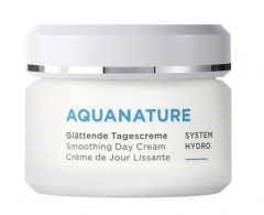 ANNEMARIE BORLIND AQUANATURE Glattende Tagescreme 50 ml, ANNEMARIE BORLIND Дневной крем для лица разглаживающий для сухой кожи (Германия), веган, с гиалуронатом натрия и экстрактами алоэ и папируса, 50 мл