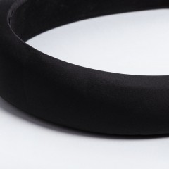 Filippa Firenze Apero Satin Haarreif Gepolstert Schwarz Apero атласная повязка на голову с подкладкой