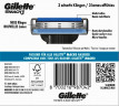 GILLETTE Rasierklingen, Mach3, 16 St, Джилетт Сменные кассеты Mach3 для мужской бритвы, 16 шт.