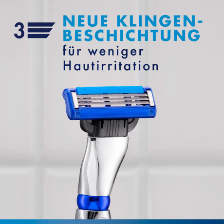 GILLETTE Rasierklingen, Mach3, 16 St, Джилетт Сменные кассеты Mach3 для мужской бритвы, 16 шт.