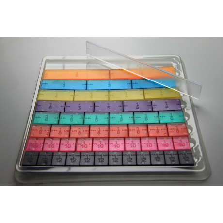 Wissner aktiv lernen Bruchrechensatz linear in 9 Farben (51 Teile) Линейные дроби в 9 цветах (51 часть)