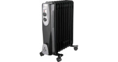 Gutfels Gutfels Ol-Radiator HR32009 schwarz/grau, 2.000 Watt schwarz/grau Масляный радиатор Gutfels HR32009 черный/серый, 2000 Вт