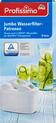 Profissimo Jumbo Фильтр для воды картридж, 3 шт
