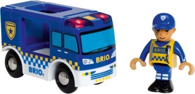 BRIO Polizeiwagen mit Licht und Sound Полицейская машина со светом и звуком