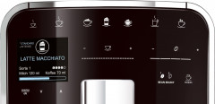 Melitta Melitta Kaffeevollautomat Barista TS Smart F850-102, schwarz, 21 Kaffeerezepte  8 Benutzerprofile, 2-Kammer Bohnenbehalter  Полностью автоматическая кофемашина Melitta Barista TS Smart F850-102, черный, 21 рецепт кофе, 8 пользовательских профилей,