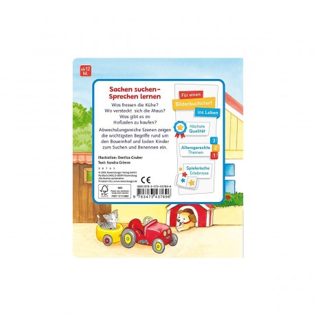 Ravensburger Mein erstes Sachen suchen: Mein Bauernhof Мои первые вещи