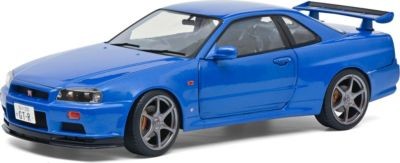 Nissan R34 GTR blau 1:18 Nissan R34 GTR синий 1:18