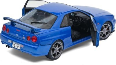 Nissan R34 GTR blau 1:18 Nissan R34 GTR синий 1:18