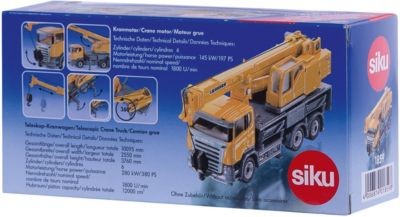 SIKU SIKU 1859 Teleskop-Kranwagen Massstab 1:87 Телескопический автокран SIKU 1859, масштаб 1:87