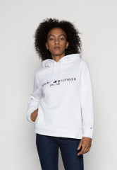 Tommy Hilfiger HILFIGER HOODIE Sweatshirt white HILFIGER HOODIE толстовка белый