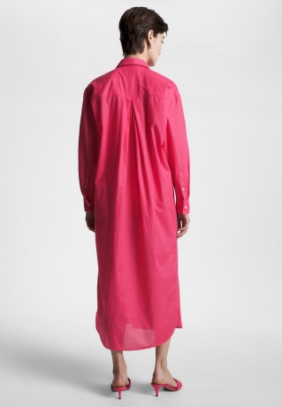 Tommy Hilfiger RELAXED VOILE Shirt dress bright cerise pink RELAXED VOILE Платье-рубашка ярко-вишнево-розовый