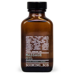 Booming Bob Massage Oil Uplifting Peppermint  Массажное масло, поднимающее настроение, с мятой перечной
