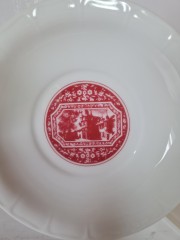 HEINRICH Кофейный Сервиз с видами г. Рюдесхайм-на-Рейне, 6 чашек+8 блюдец, Германия, 1960-70гг.