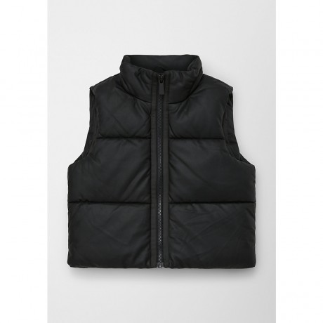 s.Oliver Steppweste aus Lederimitat Outdoorwesten fur Madchen Стеганый жилет из искусственной кожи Уличные жилетки для девочек