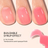 Manucurist Green Jelly Sugar Plum 15ml, Лак для ногтей Sugar Plum (Франция), новинка Лето 2026, розовый с эффектом желе, сохнет за 1 минуту, растительная формула